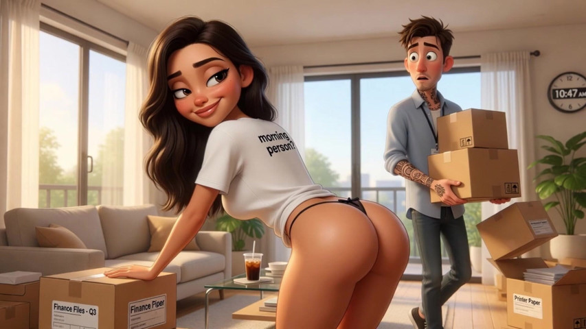 Hot Monday Morning Surprise Visit From Husband's Colleague Leads to Intense Passionate Pleasure (ai Generated) (My night collection) Hot Monday Morning Surprise Visit From Husband's Colleague Leads to Intense Passionate Pleasure (ai Generated) (My night collection)