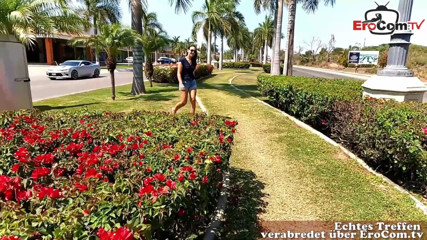 EroCom: Sexdate filmed with a german woman with small natural tits
