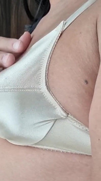 Sexy Gold Shiny Bullet Bra