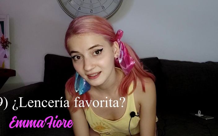 Emma Fiore: 10 Прегунты Актриз Аргентина в любительском видео