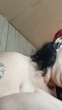 Sycking Her Pussy Juices off That Monster Hand