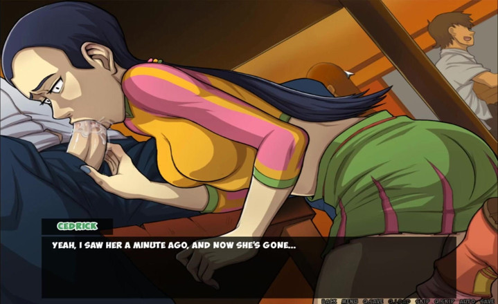 Hentai World: Witch hunter suck under table in restaurant