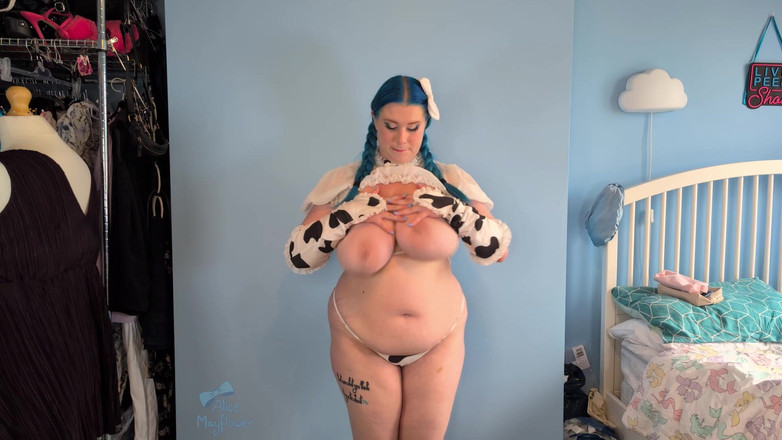 Alice_Mayflower_Scottish: 变成一个 hucow 并乞求精液 - 独奏女孩