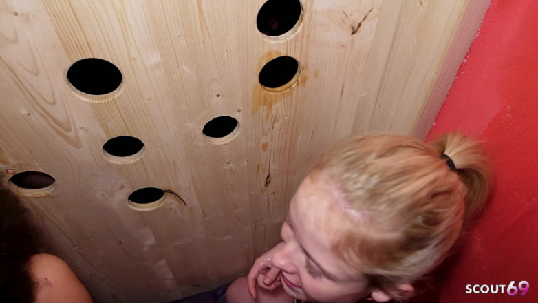 Scout69: Gloryhole challange dan gadis remaja jerman rambut oranye dan latina...