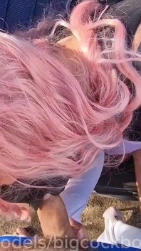 Picked up a Slutty Trance Passenger with a Big Cock on the Highway and Fucked Her. Hot Cruise