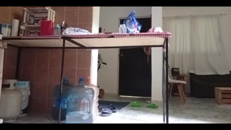Karmicoxv: Karmica MILF BBW Chubby Mexican in the Kitchen