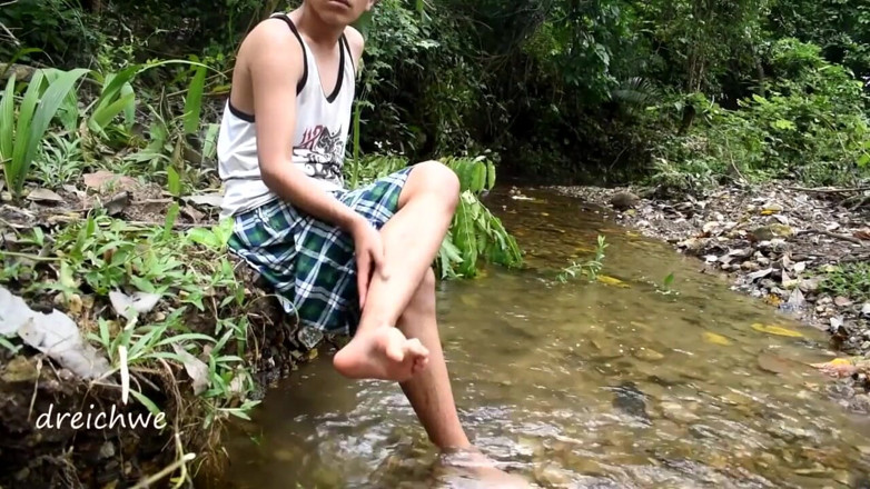 Dreichwe: Relaxing waterfall