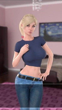 Lust and Life 02 - ma coloc à gros nichons séduit un mec pervers avec ses énormes seins - jeu porno en 3D