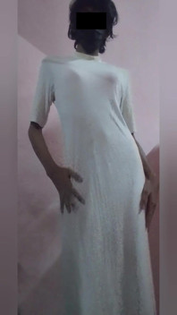 Beautiful Sri Lankan Sissy Dancing and Show Her Panty