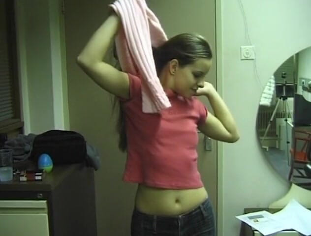 Flash Model Amateurs: Small tits teen undressing for camera