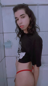 Carlezinha - Cocky Babe Naked Bitch, Legs Wide Open Jerking off