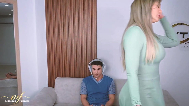 Monique Fuentes: Inexperienced Stepson Gets Fucked Raw by His Perverted Stepmother - Monique...