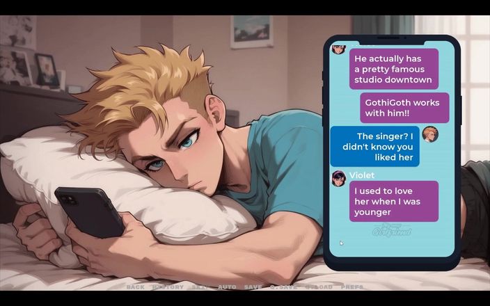 Cumming Gaming: Mijn nieuwe vriendin taboe Hentai-spel ep.12 Twee stiefzussen plagen hem!