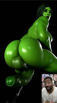 This Futa Cock Milky Breast Ass She-hulk Twerking Animation Is Better Than the Original