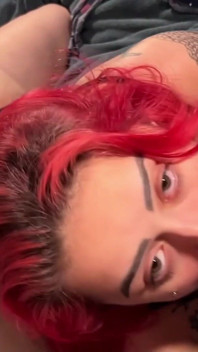 Submissive Redhead Took It All in the Doggy and Begged for the - Real POV