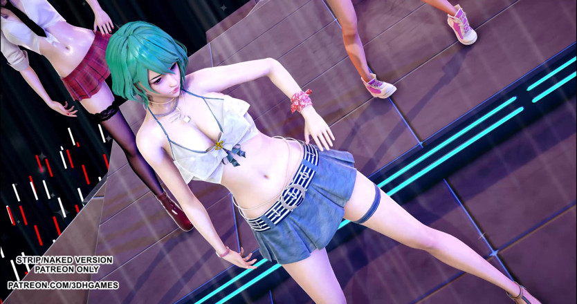 3D-Hentai Games: [mmd] Завойовник доа Марі Роуз Місакі, гарячий танець тамакі 4k 60 кадрів в секунду