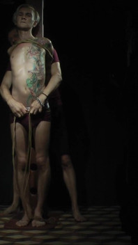 Nicky Tied to Pillar and Electro Paddl Tis1