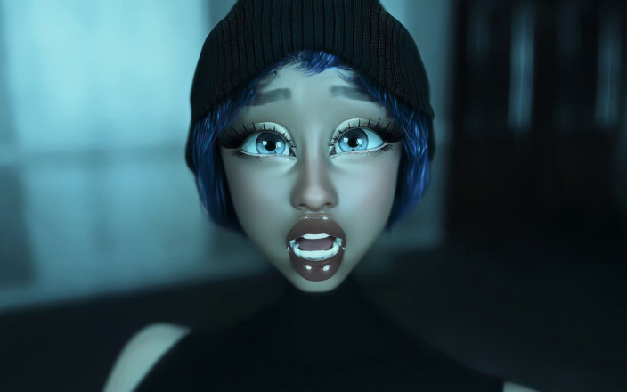 Futara: Riley the Ghost gal 被 futanari 大鸡巴银女人性交 - 3D 动画