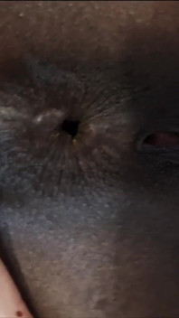 POV: Ebony Gaping! My First Real Gape Cought on Camera! Just Through Relaxation