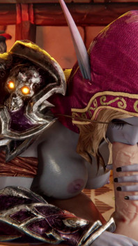 3D Wow Sylvanas Windrunner Obciąganie i koraliki analne wytryski