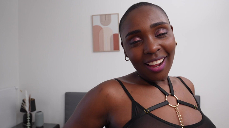 Zaawaadi Media: Monster BBC Facefucks Me and Stretches My Wet Ebony Pussy