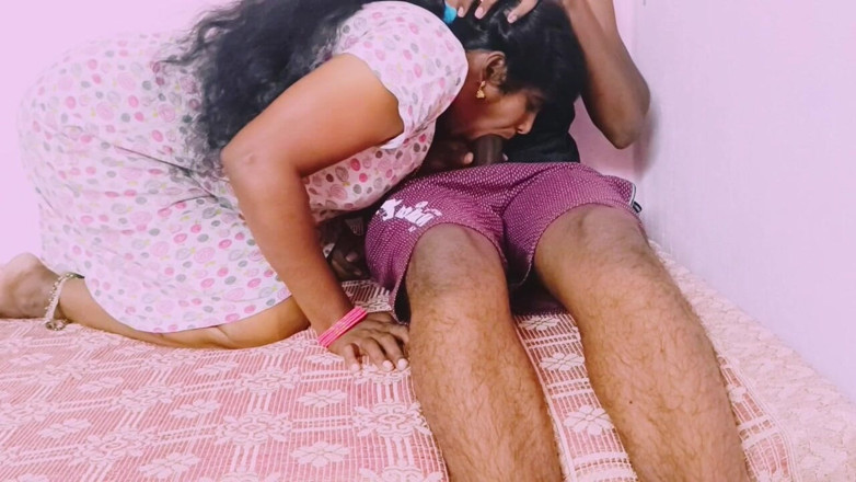 Telugu honey lips: Engh Stepmom Hardcore Doggy Style Fucking with Stepson Big Dick
