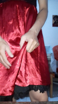 粉色礼服手淫暨
