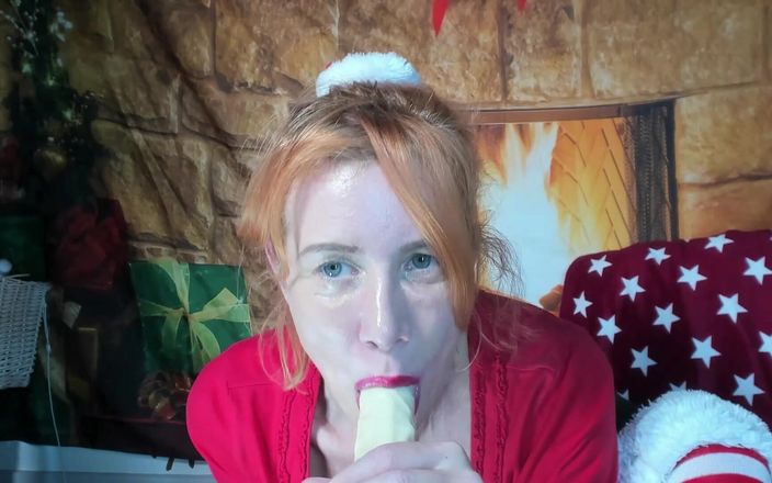 Horny Lola: Eating Your Load for Christmas