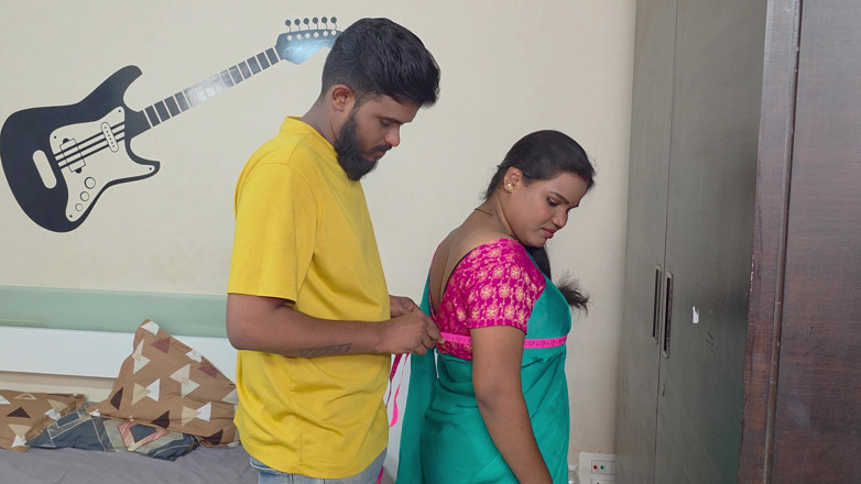 Monika darlling 69: Indian Trailr Come to Home for Steaching Blowuse and Fuck...