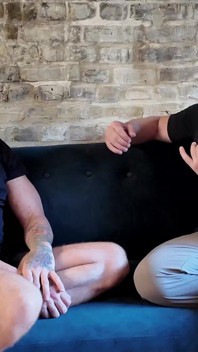 Coach hengsten fokt Zachary Elliott Raw!