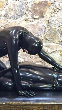 Lying Bondage Domination, Full - Alex Latex