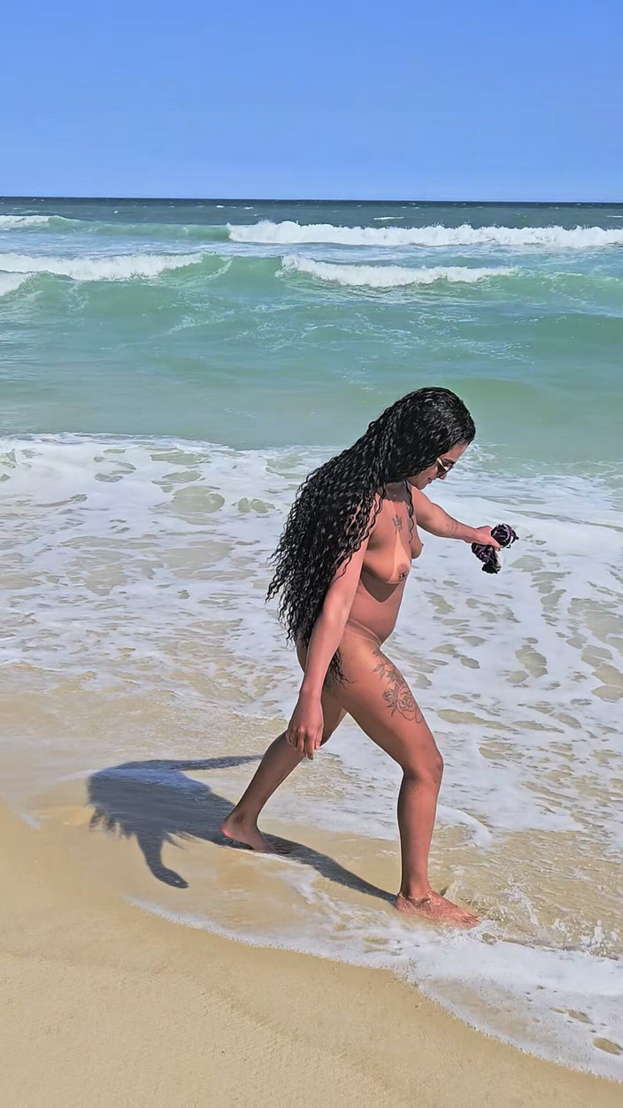 Princesa Fiona: Passeando Na Praia