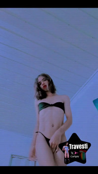 I'm a Naughty Taking off My Coat and Getting Naked in My Panties and Bra