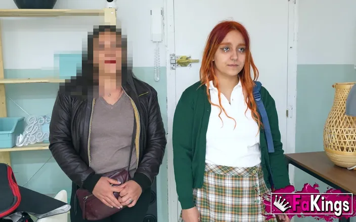 FAKings: Bring Your Stepmom to Work Day! 18 Years Old Babe Brings...