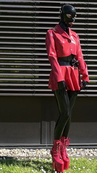 Červený latex springtime