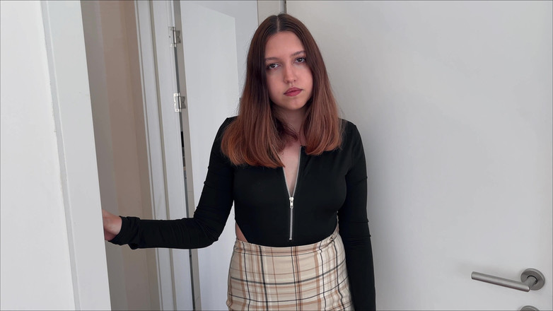 Mily Moony: Horny Landlady in Pantyhose Makes Tenant Fuck Her Hard