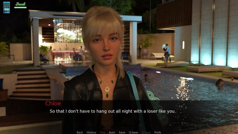 Dirty GamesXxX: Paradise City: bionde sposate che succhiano un bbc alla festa -...