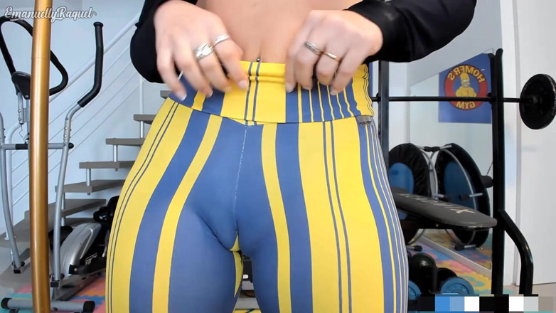 Emanuelly Raquel: Roleplay JOI for the Sexy Girl From the Gym Dildo...