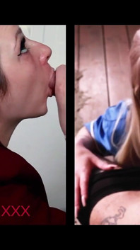 Candice vs Gabie - qui gagnera la course de pipes
