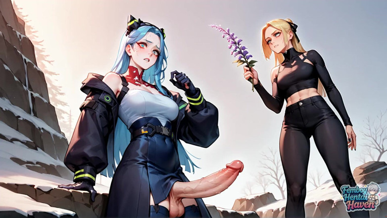 Femboy Hentai Haven: Một ngọn núi đầy tuyết, một femboy hoang dã, và một...