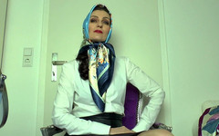 Lady Victoria Valente: Nová krásná saténová shawls show - šátky