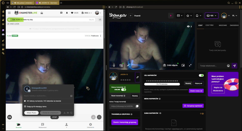 Jerking Perv: Livestream