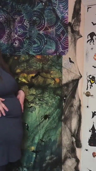 SSBBW ลองเสื้อผ้า Halloween