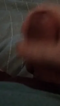 Lie Down on My Bed and Play with Cock