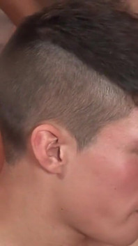 Amazoing bukkake with younstraight twinks