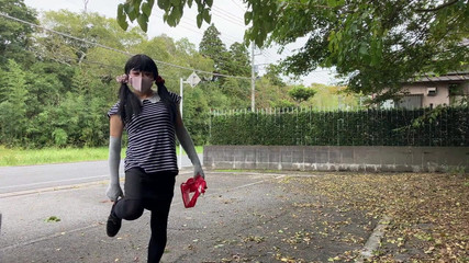 megu2002: 暴露在公园散步和停车场