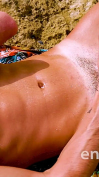 Heet naaktstrand