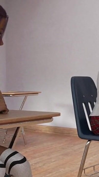 Illuxxxtrandy Intense Sex with a Big-booty Student: Cum-thirsty, Gaping Ass, and Dripping Pussy in Hot, Hardcore Fucking