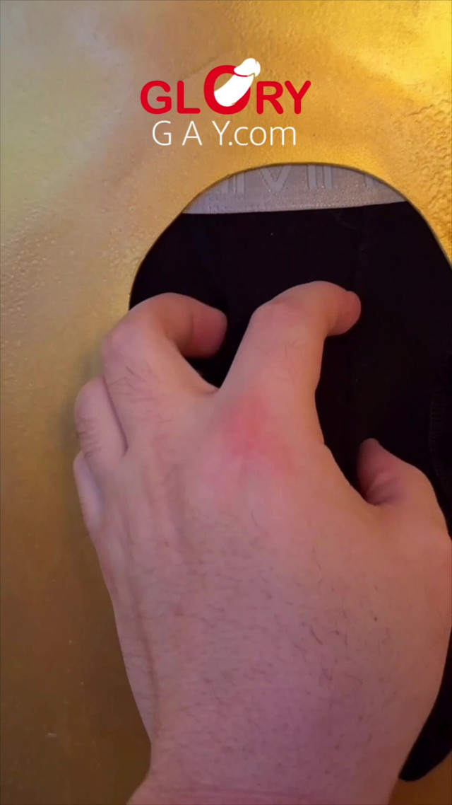 Thick Daddy Cock Gets Tongue & Lip Worship - First Load Too Early Down the Throat, Second in Cum Glass (GLORYHOLEGAYS)