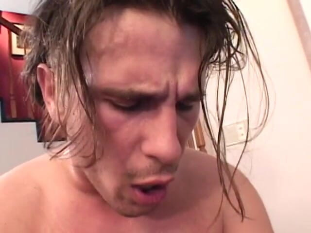 Butt Paradise: Buff stud shoves his hard cock up young chicks tight...